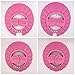 FRIENDLY Baby Shower Cap with Ear Protection Pads Comfortable Adjustable Soft Shampoo Shower Bathing Cap for Baby Children Kids (Pink)