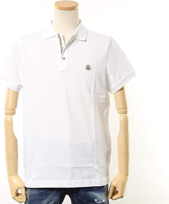 Amazon モンクレール Moncler メンズ ポロシャツ ホワイト 091 001 Xlサイズ 並行輸入品 ポロシャツ 通販