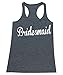 P&B The Bridesmaids Women's Tank Top, M, H. Charcoal