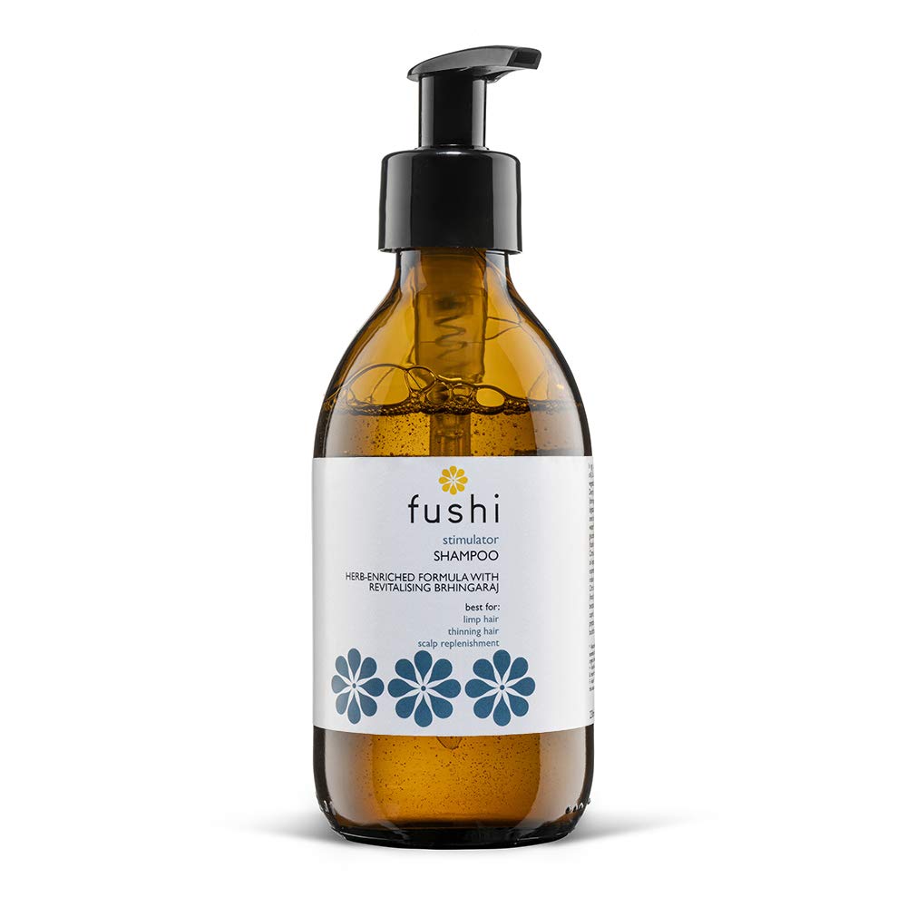 Fushi Stimulator Herbal Shampoo | Refillable Zero Waste Glass Bottle 230ml