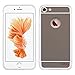 [GW USA] Luxury Mirror Phone Case Compatible for iphone 8 Plus Mirror Case, iphone 7 Plus Mirror case, Back Shock-Absorption TPU Bumper Anti-Scratch Bright Reflection Protective Case - Silver