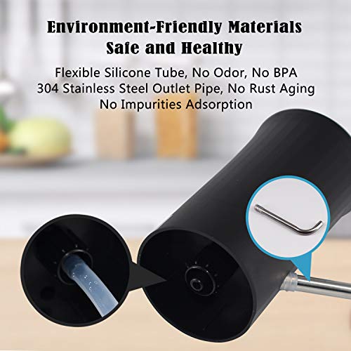 Water Bottle Pump for 5 Gallon Bottle, USB Charging with Automatic Shut Off Function