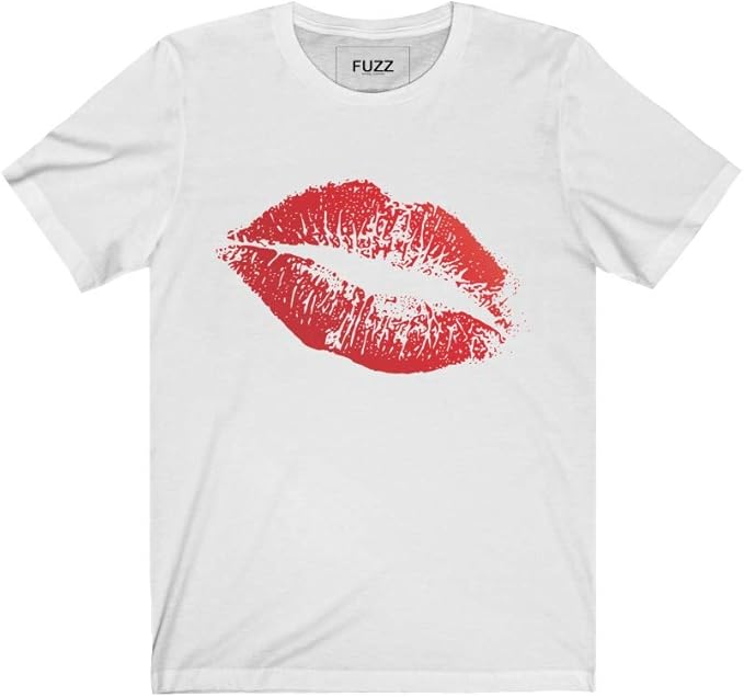 Red Lips TShirt Clothing