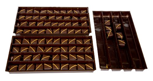 Pralinen - 1 kg Schachtel von 'Freya' - dunkle Schokolade und Orangen Ganache. – Bild 3