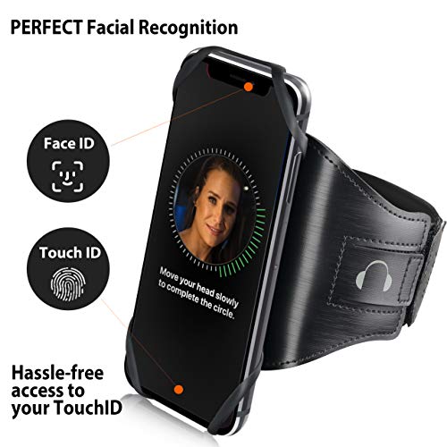 TRIBE Running Phone Holder Sports Armband. iPhone Cellphone Arm Band