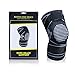 BERTER Knee Brace Men Women - Compression Sleeve Non-Slip Running, Hiking, Soccer, Basketball Meniscus Tear Arthritis ACL Single Wrap (Silicone Gel, Small)