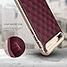 Caseology Parallax for Apple iPhone 8 Plus Case (2017) / for iPhone 7 Plus Case (2016) - Award Winning Design - Burgundy
