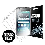 Kyocera Hydro Air Screen Protector Cover, Ultra Clear 5-Pack - MPERO