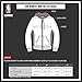Ultra Game NBA Women's Standard Full Zip Hoodie Sweatshirt Dime Jacket, Charcoal, Medium