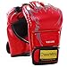 Cheerwing Boxing Gloves Fingerless MMA Gloves Boxing Fight Gloves for Sanda Sparring Punching Bag Training