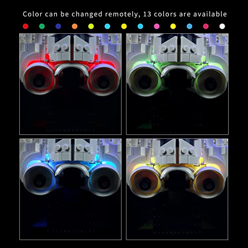 Led Light Kit for Lego Star Wars Stormtrooper Helmet Building Kit