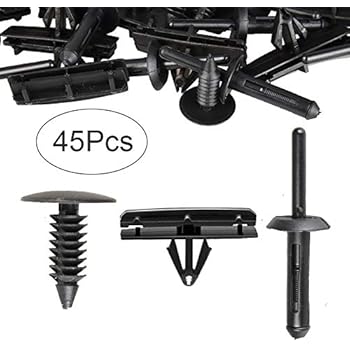 Amazon.com: GOOACC 25PCS Fender Flare Moulding Clips Jeep ...