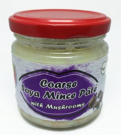 Vegantarian Coarse Soya Mince Pate with Mushrooms - Vegan 160g