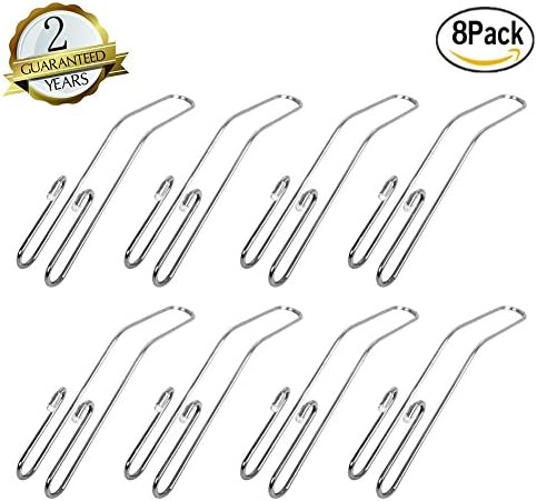 ACUSKI 8 Pack Car Headrest Seat Back Hook Durable Backseat Hanger Holder Storage for Handbags Clothes Purse Coats Grocery Bags Hanging Hanger Organizer