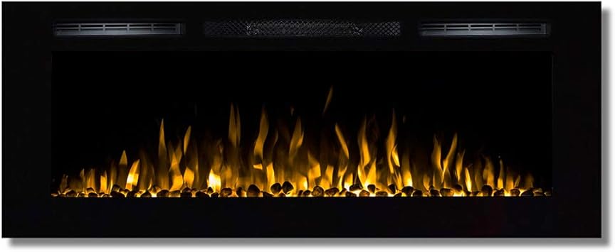 Regal Flame Fusion 50 Pebble Built In Ventless Recessed Wall