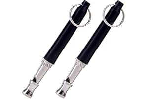 Dog Training Whistle Flute Ultrasonic High Pitch Silent Whistle for Neighbors' Dogs Stop Barking Pet Trainer Drive Big Dogs A