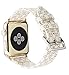 Band 38mm for Apple Watch Fashion Leather iWatch Sport Series 4 Series 3 Series 2 1 Strap for Women Men Color Rose Gold Metal Buckle (Beige 38mm)