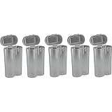 5 Clear Heavy Duty 18650 & CR123A 2 Battery Holder
