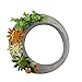 Foerteng Round Cement Flowerpot Silicone Molds Home Garden Decoration Concrete Planter Silicone Mold
