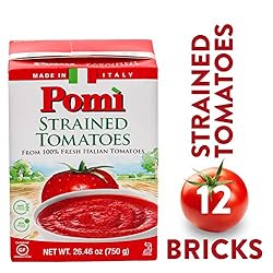 Pomi Tomatoes Strained Italian, 26 Ounce