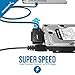 SABRENT USB 3.0 to SATA/IDE 2.5/3.5/5.25-INCH Hard Drive Converter with Power Supply & LED Activity Lights 4TB Support (USB-DSC9)