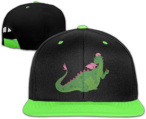 EVALY Teenager Cartoon Dragon Mesh Basketball Hats Caps