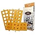 Versatile Ravioli Maker Set for Delicious Homemade Pasta, Pierogi, Wontons, Pelmeni, Mandoo, Shish Barak, Kreplach & Other Dumplings | 12-Pocket Tray, 3 Molds & Bonus Recipe Ebook Included