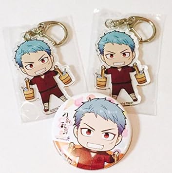 Amazon 刀剣乱舞 花丸 アニメイトカフェ アクリルキーホルダー アクキー 缶バッジ 山伏国広 文房具 オフィス用品 文房具 オフィス用品