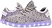Tokee Unisex Led Light Up Shoes USB Cable Charging Luminous Sneakers