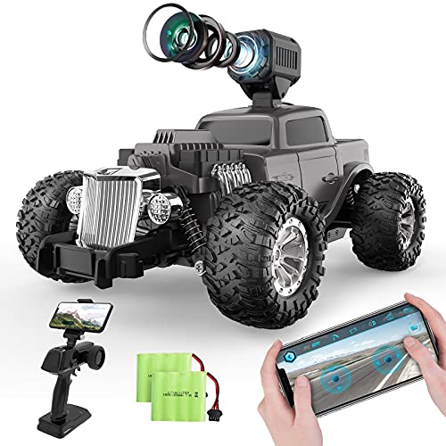 O WOWZON RC Cars DE53 Remote Control Car with 1080P HD FPV Camera