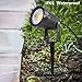 Sunriver 6W Low Voltage Landscape Lights IP65 Waterproof 12V 24V LED Garden Spotlights with Transformer Superior COB Chip Outdoor Spotlight for Lawn Patio Pathway (6 Pack)