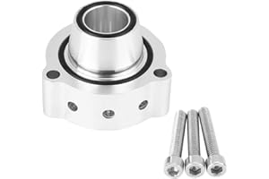 Qiilu 19.5mm Aluminum Blow off Valve Dump Adapter for TSI TFSI 1.4 1.8 2.0 Turbo Engines for SeatSkoda Beetle Golf Passat Sci