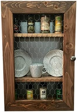 Rustic Kitchen Cabinet, Kitchen Storage, spice cainet, spice storage
