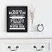 Christening Gift, Baptism Gift or New Baby Gift, May The Lord Chalkboard Print, Unique New Baby Gift, Baby Scripture Gift by Ocean Drop Designs
