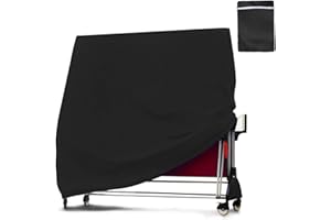 NEWFOM Ping Pong Table Cover Outdoor Table Tennis Tables Premium Waterproof PU Coating All Weather Protection