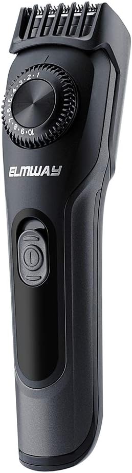 ELMWAY Beard Trimmer Body Hair Trimmer with Precision Dial, Rechargeable Barber Shop Facial Hair Trimmer, Cordless Hair Clippers Men Grooming Kit for Men, Women, Kids
