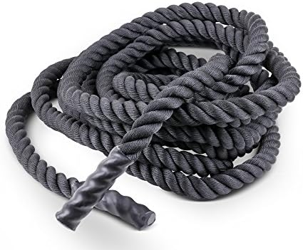 TRENAS Battle Rope 15 m - 3.8 cm - 5.1 cm - Training - Exercise - Fitness - Battling - Body - Strength