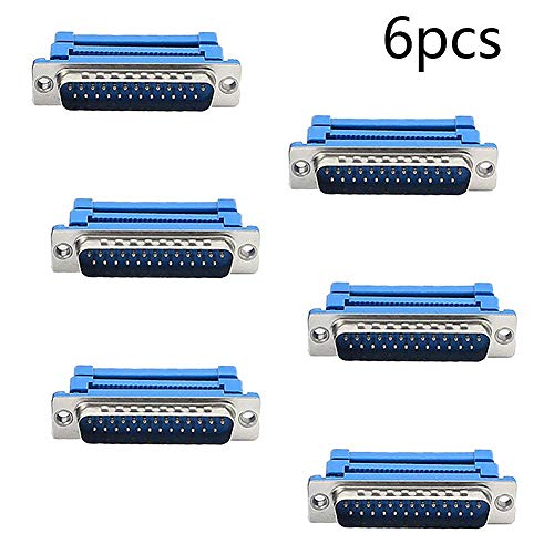 Yohii Serial Port DSUB DB25 25Pin Male IDC Flat Ribbon Cable Connector