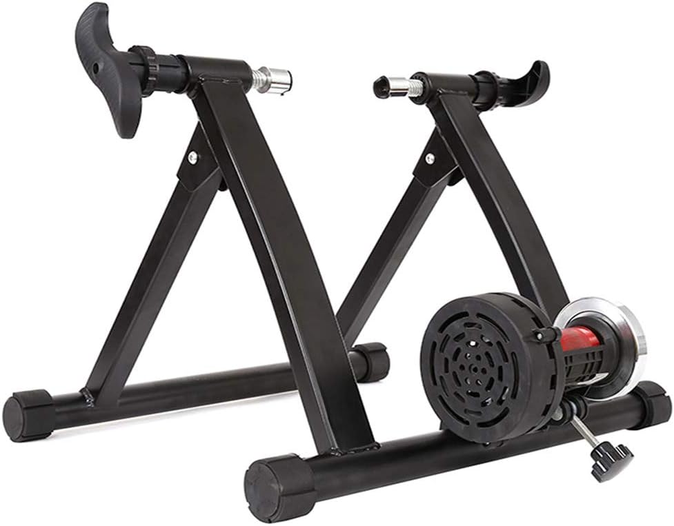 WJH Exercise Bikes Stationary Indoor Bike Trainer Stand Resistance Turbo Trainer Indoor Stationary Exercise Stand for Indoor Exercise