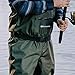 Chest Fishing Waders for Men & Women with Boots- Hunting Nylon PVC Boothfoot Waders - Includes Bonus Wader Hanger & Wading Belt - Leak-Proof & Waterproof Guaranteed