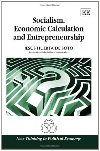 Socialism Economic Calculation And Entrepreneurship New - 