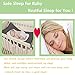 Baby Hammock for Crib Mimics Womb Newborn Bassinet Upgraded Safety Measures Infant Nursery Travel Bed Reduce Environmental Risks Associated with Early Infancy Shower Gift