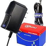 ANFU 6.5ft DC 6V Power Supply for Omron Healthcare Blood Pressure Monitor 5 7 10 Series BP785N BP786N BP791IT BP760N BP761 BP742N BP710N BP629 Wall Charger Power Supply Cord Plug AC Adapter with light