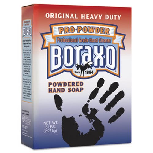 BORAXO 02203EA Powdered Original Hand Soap, Unscented Powder, 5lb Box