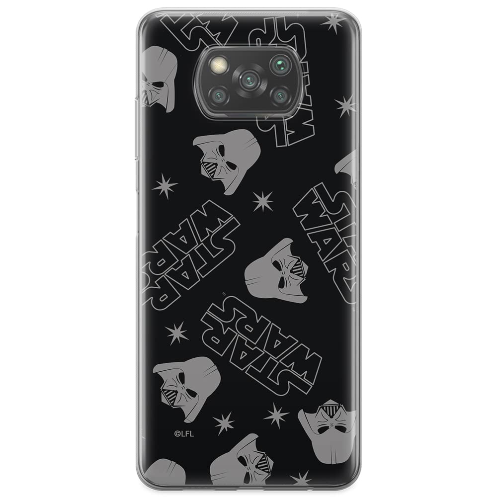 ERT GROUP mobile phone case for Xiaomi POCOPHONE X3 original and officially Licensed Star Wars pattern Darth Vader 009 optimally adapted to the shape of the mobile phone, case made of TPU