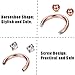FHMZ Belly Button Rings Surgical Steel