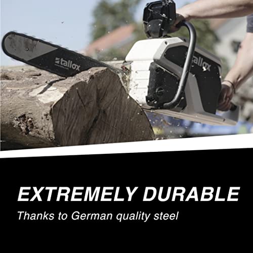 3 Pack tallox 14 inch chainsaw chains 3/8 LP .043 Inch 52 drive links fits EGO 14Inch Chain Saw