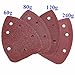 INSMA 40pcs 60-240 Grit Mouse Sanding Sheets for Black Decker Detail Palm Sander 60+80+120+240 Grit
