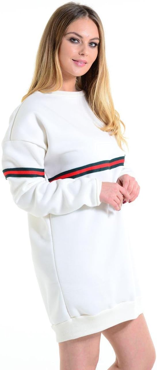 cream sweatshirt ladies