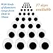 1200 Pcs Wiggle Googly Eyes with Self-adhesive Diameter Range From 4mm-30mm For DIY Craft Masking